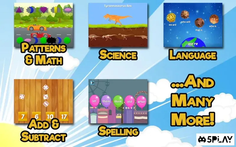 First Grade Learning Games screenshot 1