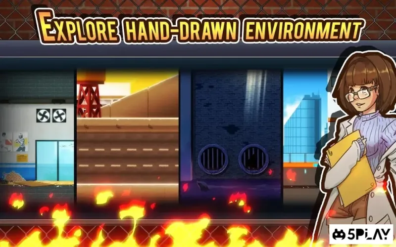 Fist of Rage: 2D Battle Platformer screenshot 3