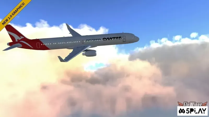 Flight Simulator 2018 FlyWings Free screenshot 1