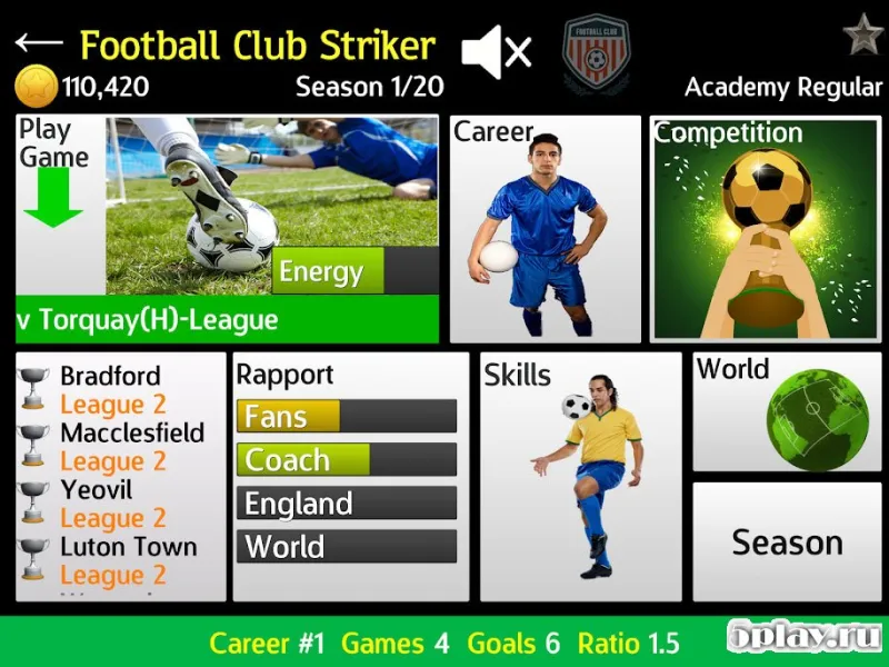 Football Club Striker screenshot 4