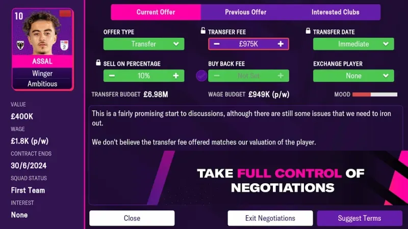 Football Manager 2022 Mobile 13.3.2 screenshot 4