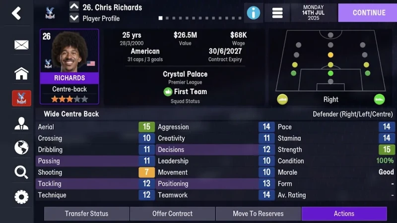 Football Manager 26 Mobile screenshot