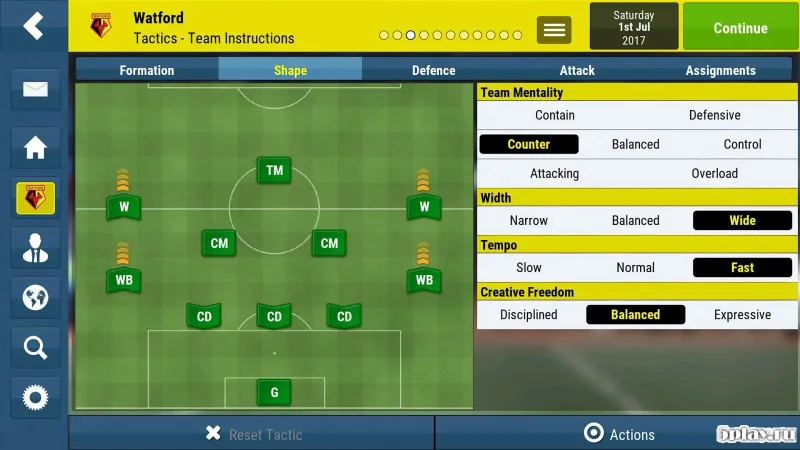 Football Manager Mobile 2018 screenshot 2