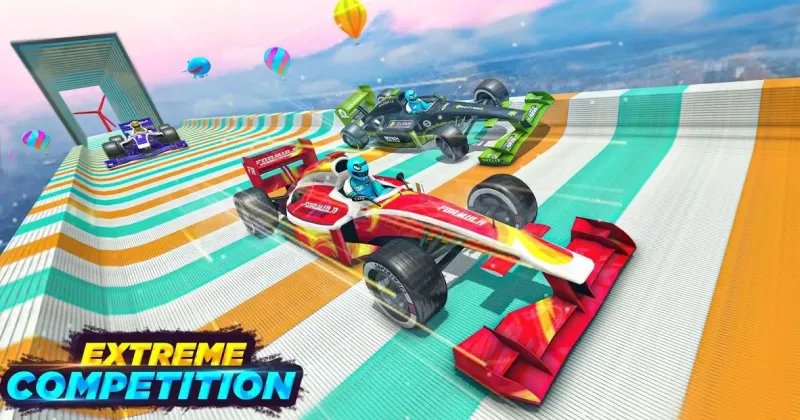 Formula Stunt 3D Car Racing : New Car Games 2021 v1.0.2 screenshot 4