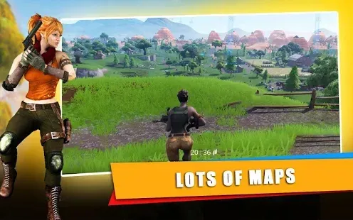 Fort Battle Royale Unknown Battle 3D 2.0 screenshot 3