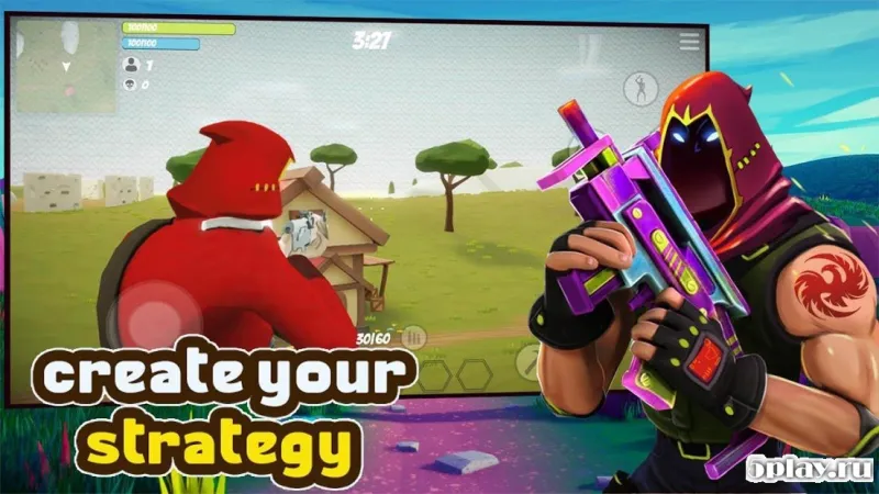 FortStrike Battle Royale 3D online Multiplayer screenshot 2