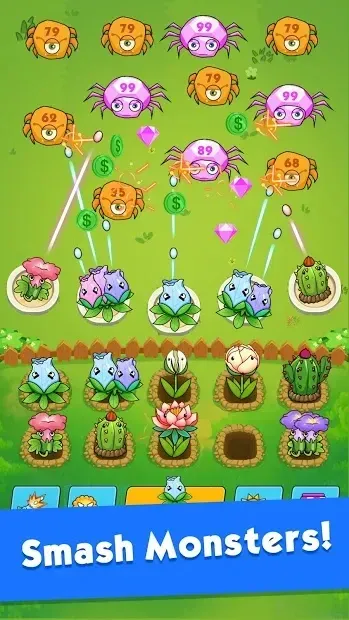 Fortunate Garden-Smash Monsters 1.0.1 screenshot 2