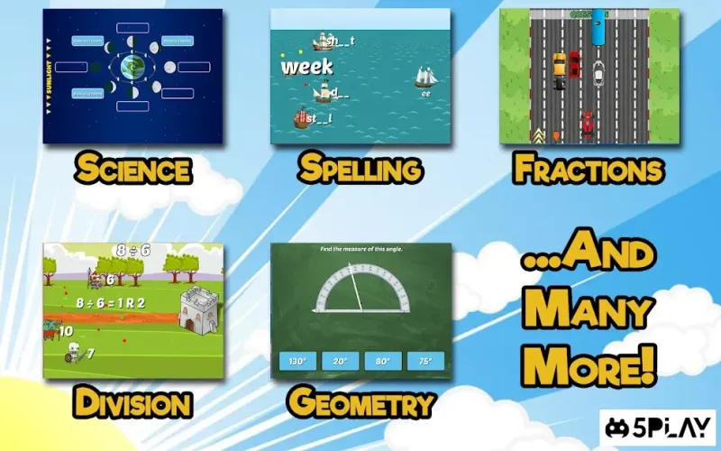 Fourth Grade Learning Games screenshot 1