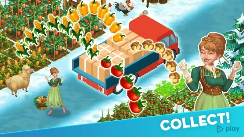 Frozen Farm: Island Adventure 1.0.32 screenshot 4