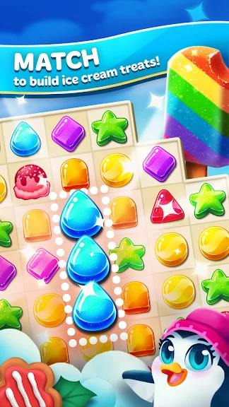 Frozen Frenzy Mania - Match 3 screenshot