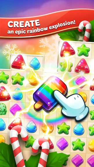 Frozen Frenzy Mania - Match 3 screenshot