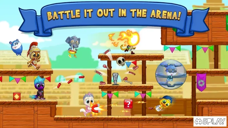 Fun Run 3 - гонки мультиплеер screenshot 4