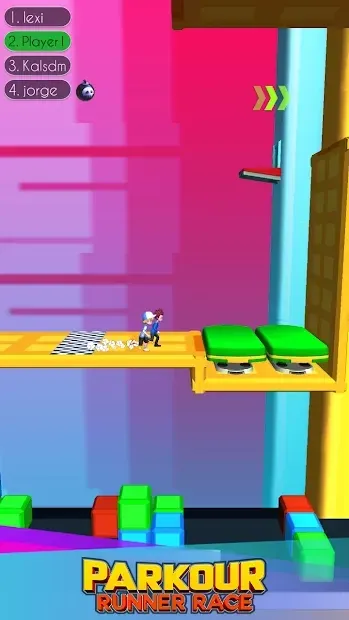 Fun Run Parkour Race 3D screenshot 4