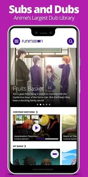 Funimation 3.1 screenshot 3