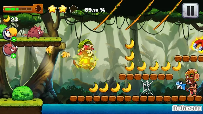 Funky island - Banana Monkey Run screenshot 1