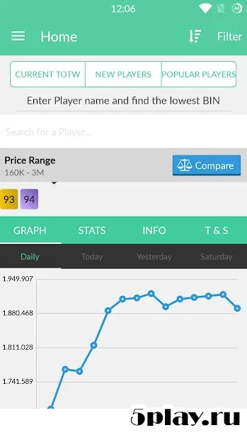 FUT 19 Draft, Squad Builder & SBC - FUTBIN 5.22 screenshot 1