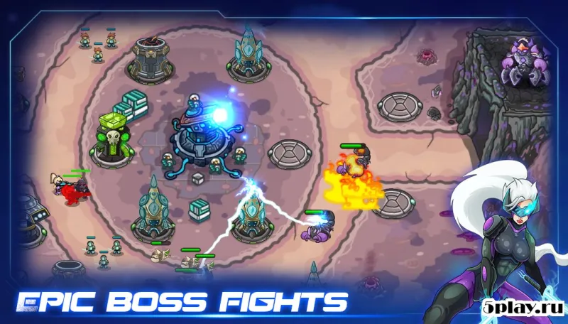 Galaxy defense: Lost planet screenshot 4