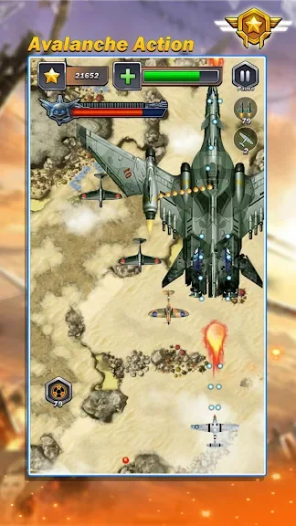 Galaxy Raiden Fighter screenshot