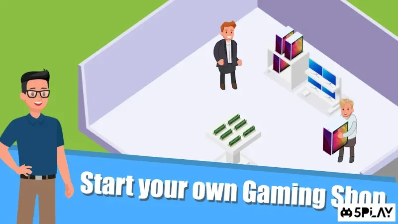 Gaming Shop Tycoon - Idle Shopkeeper Tycoon Game 1.0.10.5 screenshot 1