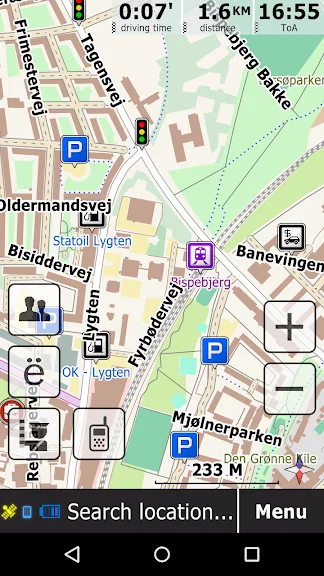 GeoNET навігатор з пробками screenshot