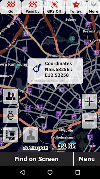 GeoNET навігатор з пробками screenshot