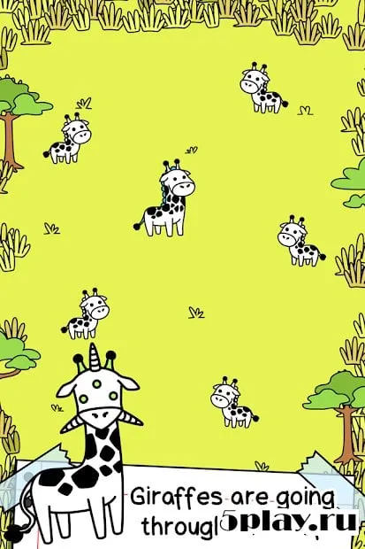 Giraffe Evolution - Clicker screenshot 1