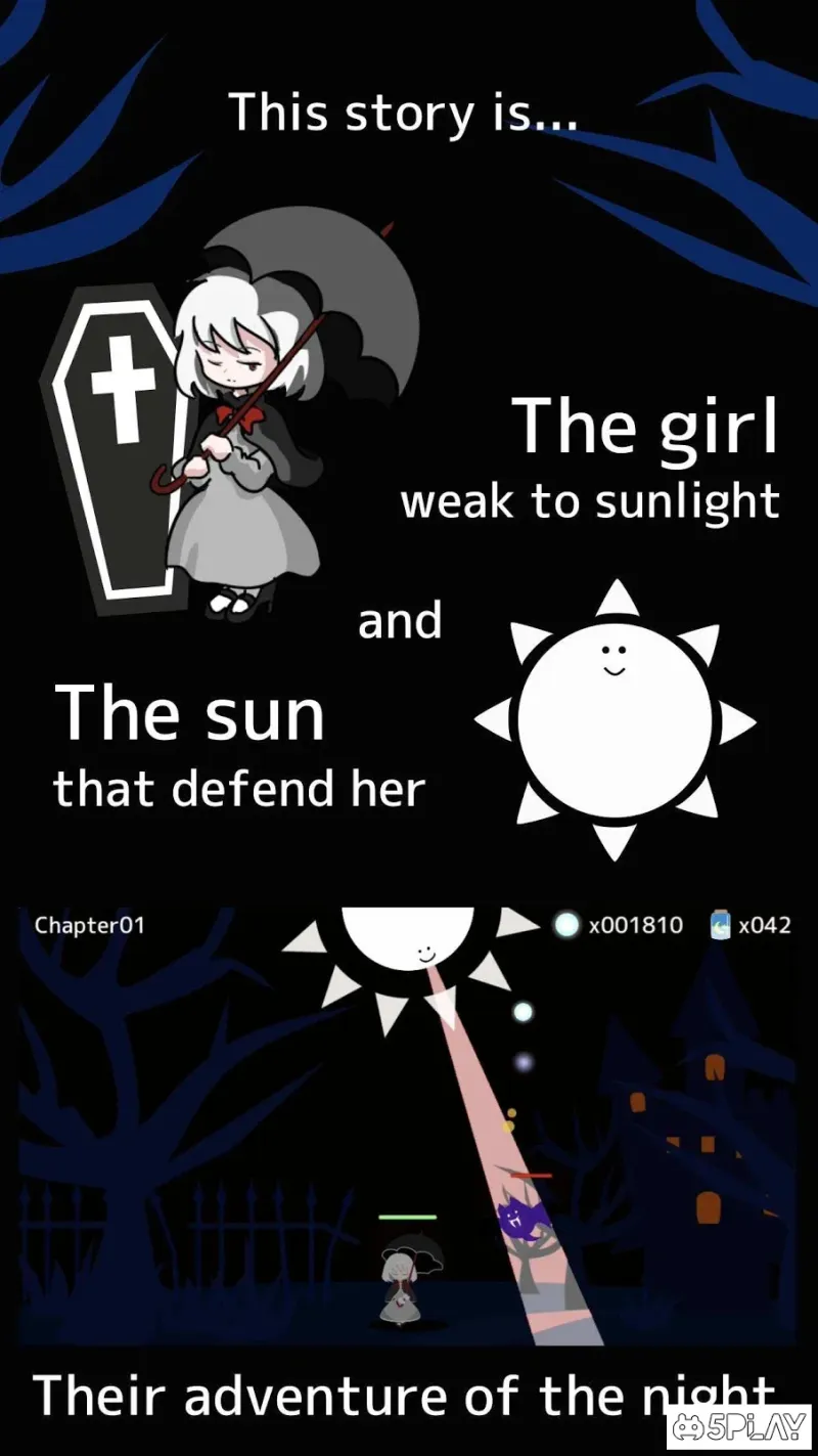 Girl x Sun - Terasene - Tower defence & Novel game 7.20 screenshot 2