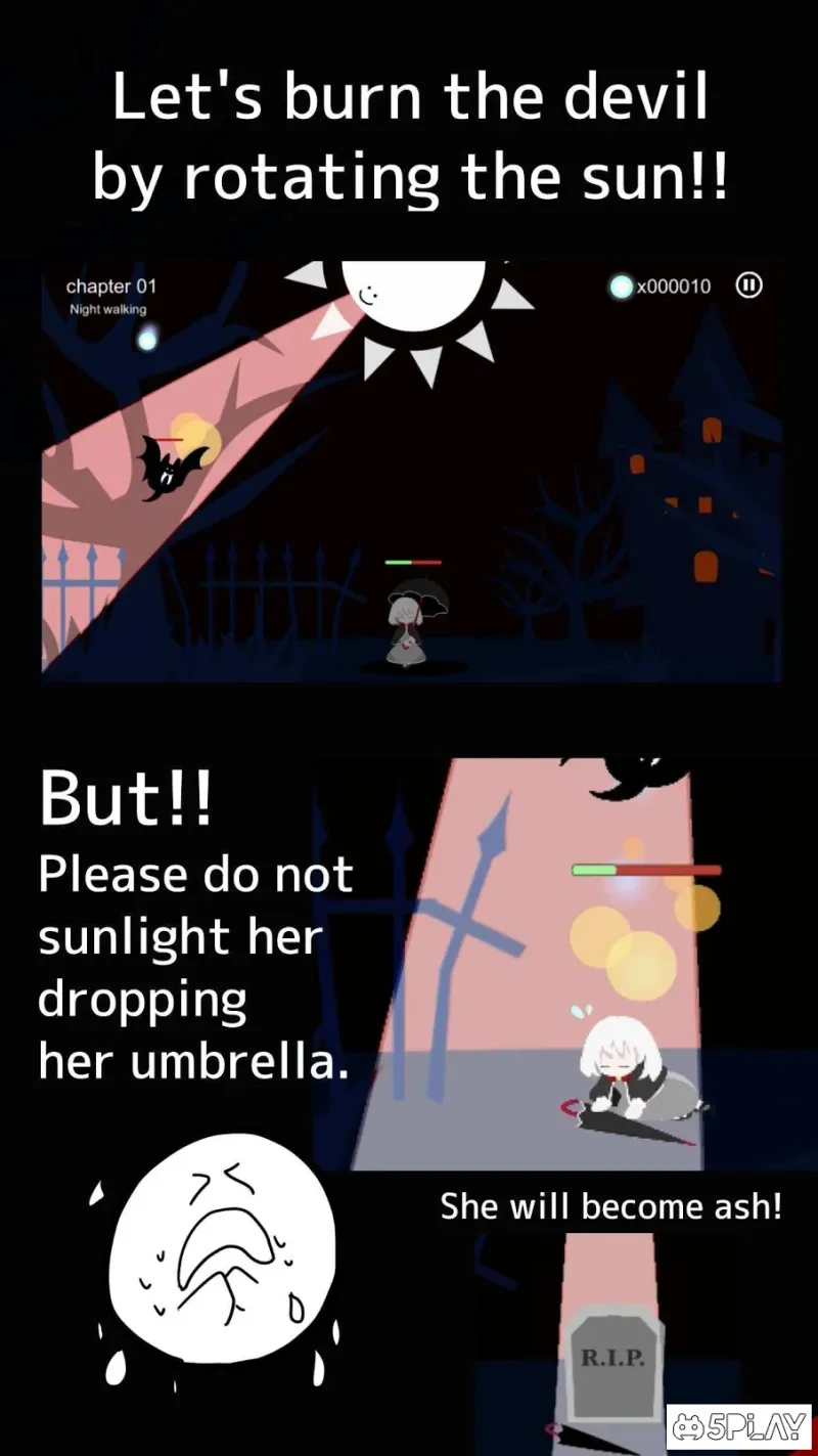 Girl x Sun - Terasene - Tower defence & Novel game 7.20 screenshot 3