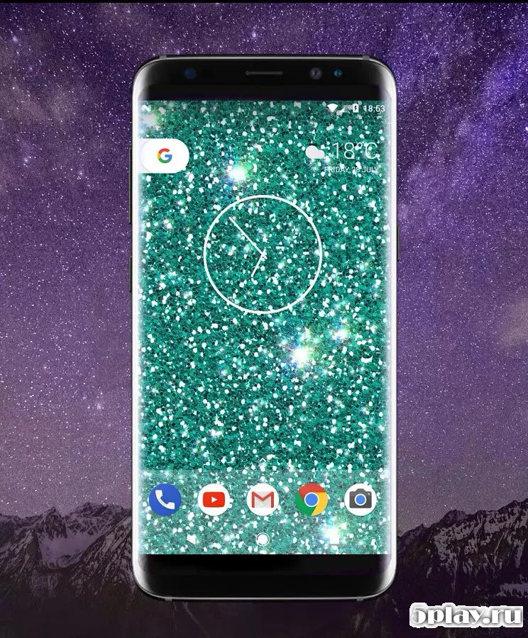 Glitzy - Real Glitter Live Wallpaper screenshot 4