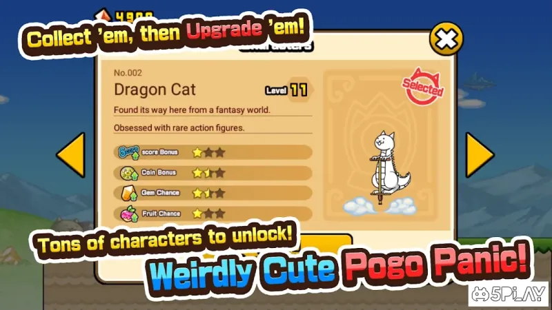 Go! Go! Pogo Cat 1.0.14 screenshot 4