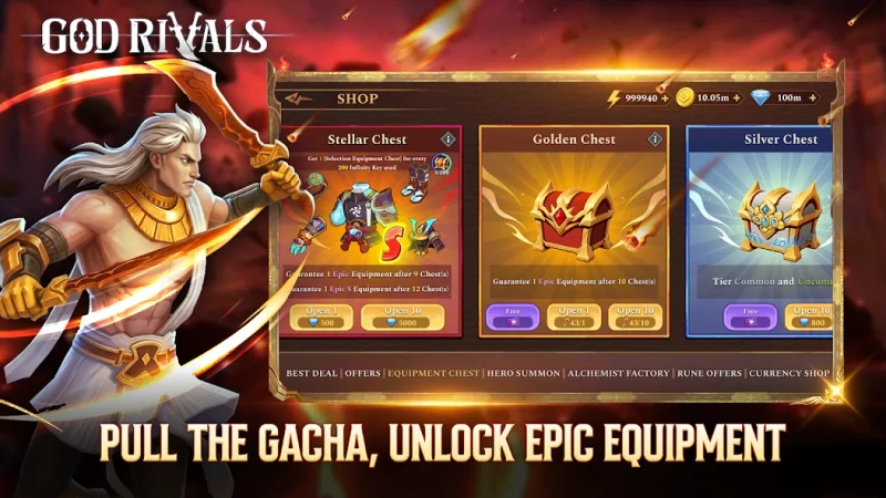 God Rivals: RPG Roguelike screenshot