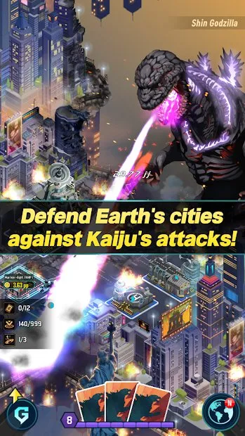 Godzilla Defense Force screenshot 2