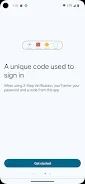 Google Authenticator screenshot