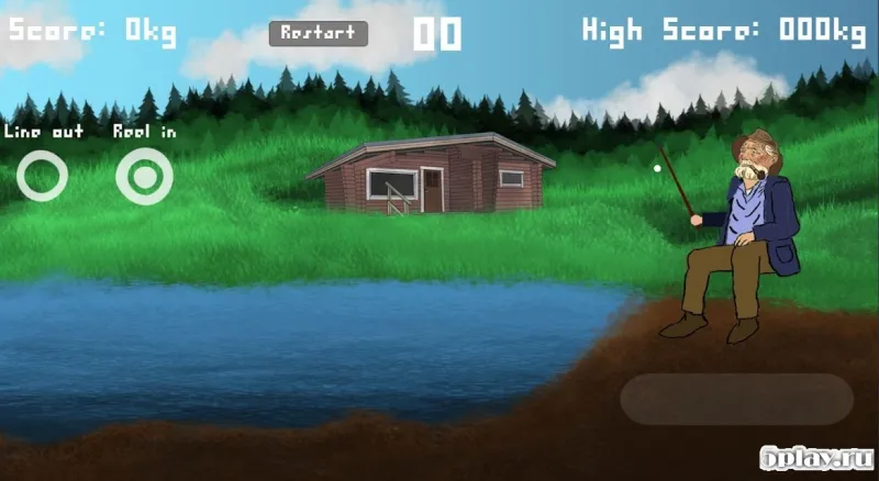 Grandpa Fishing screenshot 1