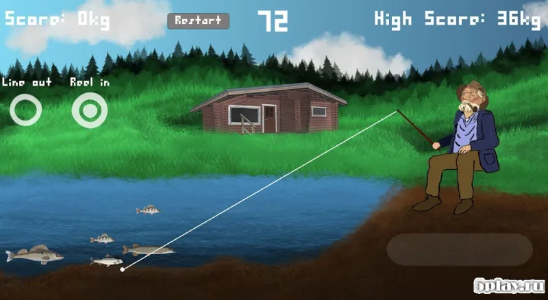 Grandpa Fishing screenshot 2