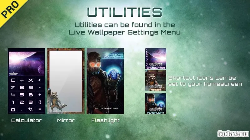 Guardians of the Galaxy LWP screenshot 4