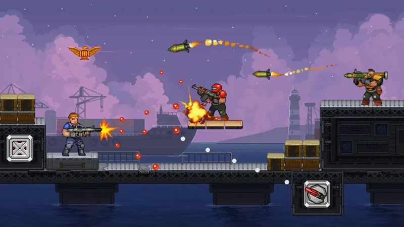 Gun Force: беги и стреляй screenshot