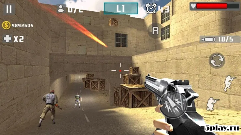 Gun Shot Fire War screenshot 2
