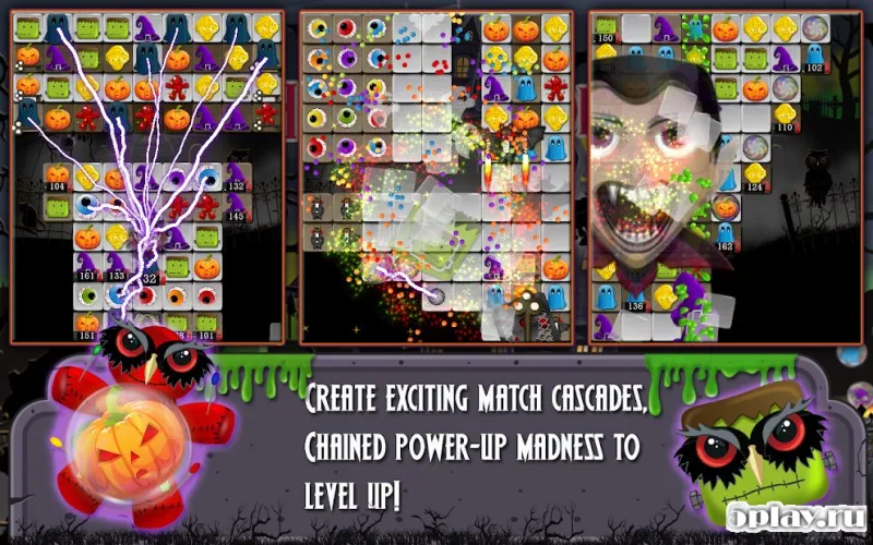 Halloween Drops 4 - Match three puzzle screenshot 3
