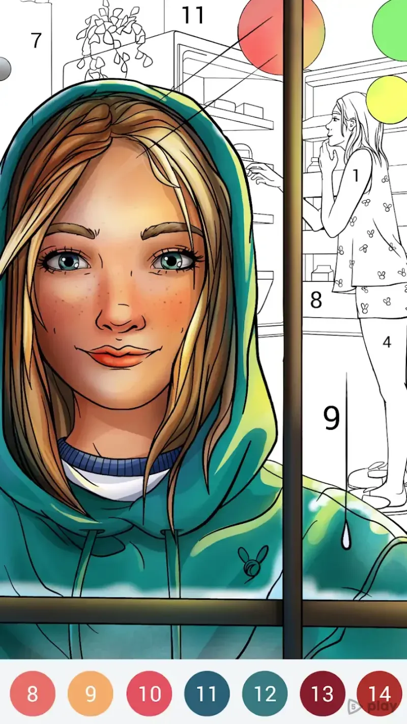 Happy Color – лучшие картинки-раскраски по номерам 2.19.0 screenshot 4