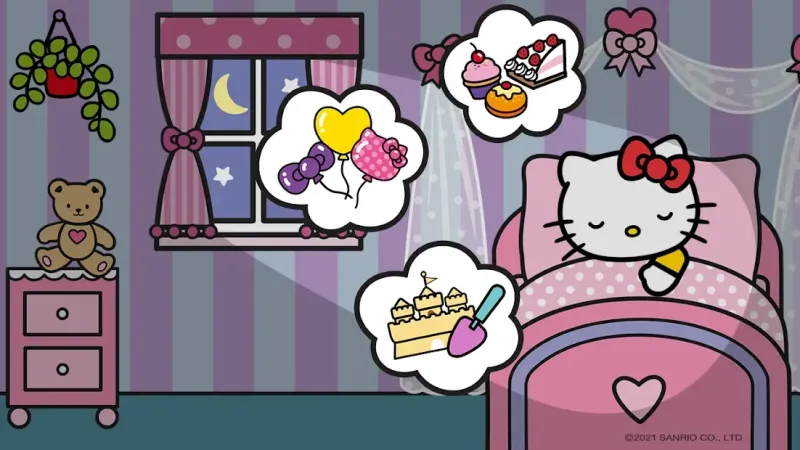 Hello Kitty: Спокойной ночи 1.0.8 screenshot 1