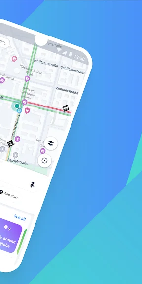 HERE WeGo - Оффлайн карти screenshot