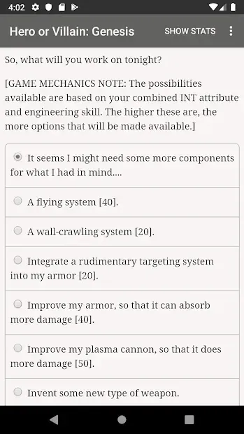 Hero or Villain: Genesis 1.2.2 screenshot 4