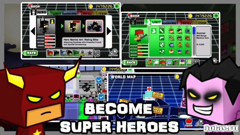 Hero Wars 2 Zombie Virus screenshot 3