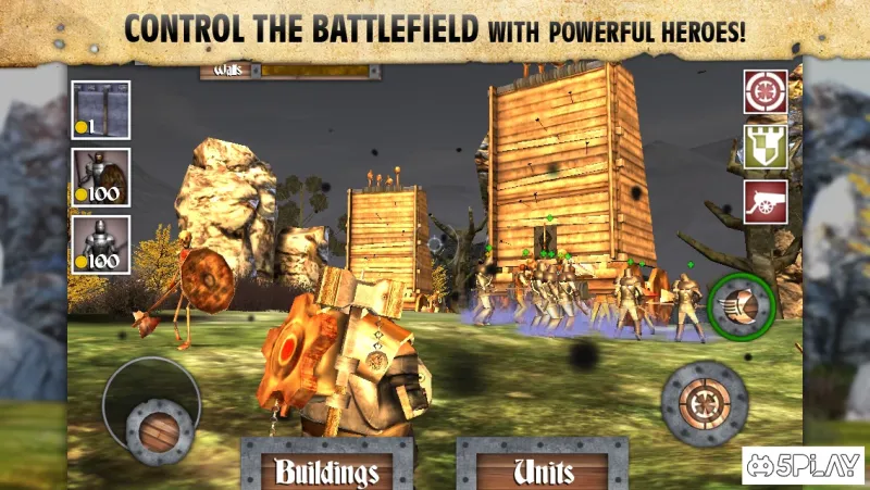 Heroes and Castles screenshot 1