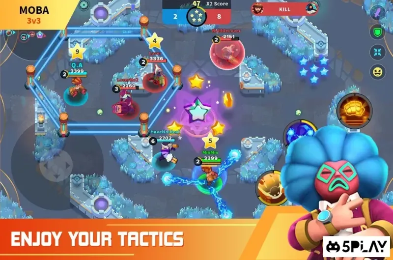 Heroes Strike - Modern Moba & Battle Royale 495 screenshot 4