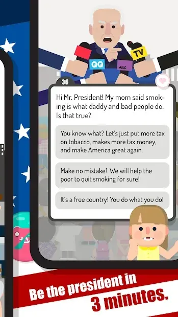 Hey! Mr. President - 2020 Election Simulator 1.108 screenshot 1