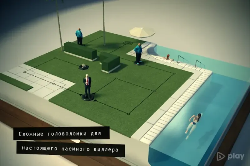 Hitman GO screenshot 1