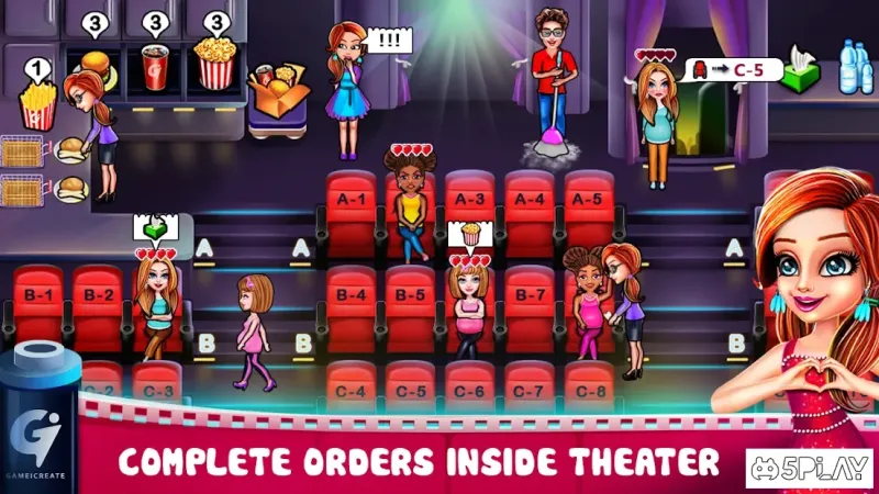 Hollywood Films Movie Theatre Tycoon Game 1.1.5 screenshot 2