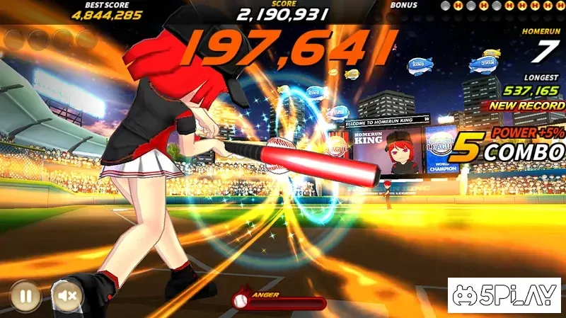 Homerun King - Pro Baseball screenshot 1